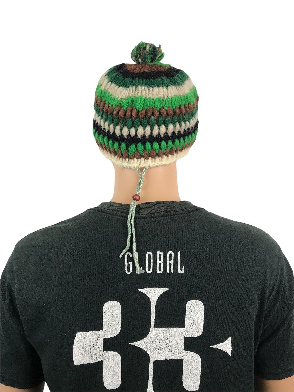 Japanese Brand Snow hat knit nice design Size ONE SIZE - 3 Thumbnail