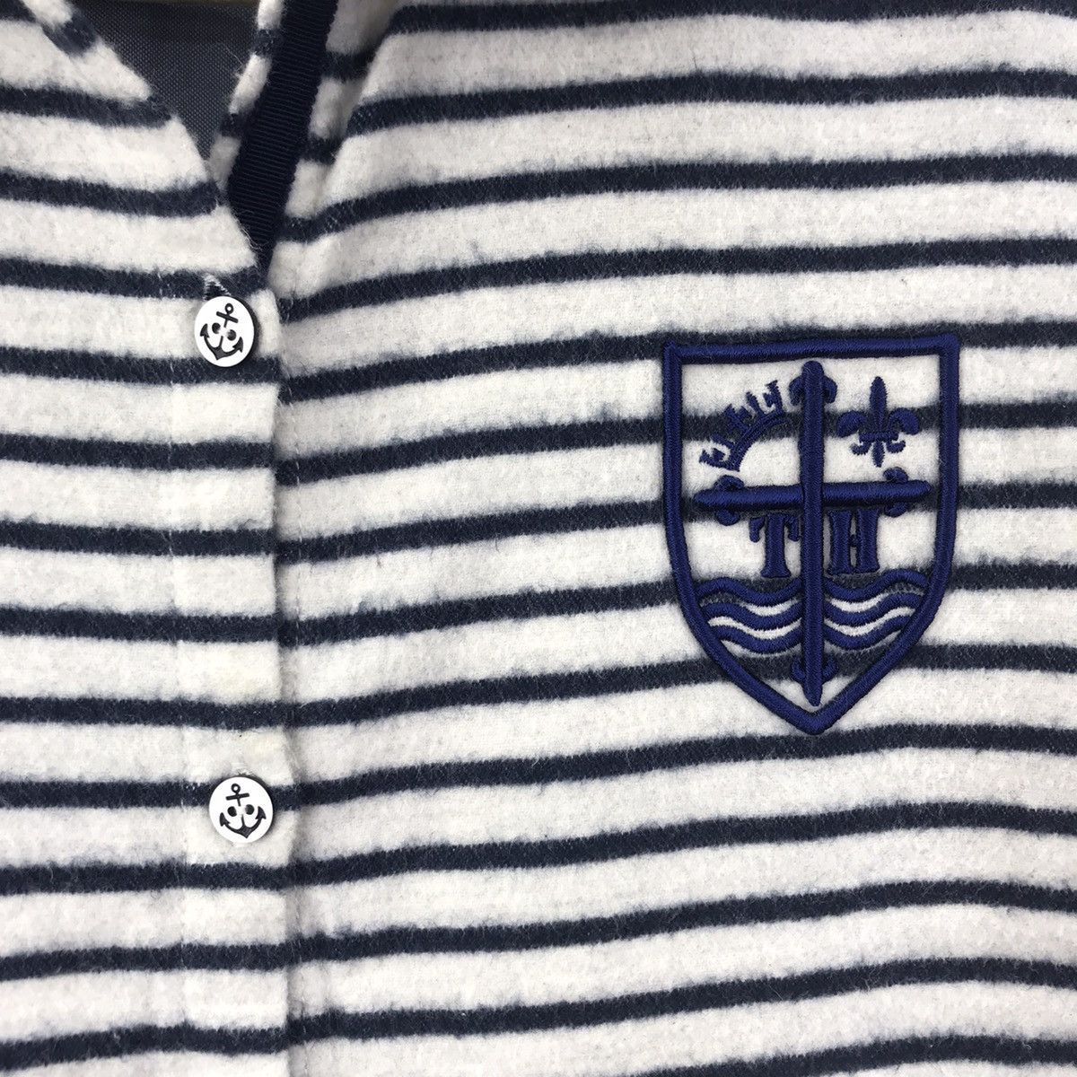 Tommy Hilfiger TOMMY HILFIGER Stripes Embroidered Logo Sailing Gear Shirt Size US S / EU 44-46 / 1 - 3 Thumbnail