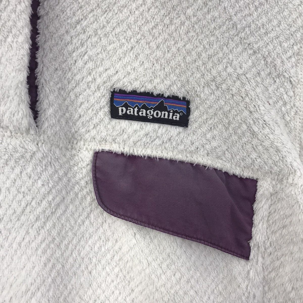 Patagonia Vintage PATAGONIA USA White Retro Sherpa Fleece Sweater Size US S / EU 44-46 / 1 - 3 Thumbnail