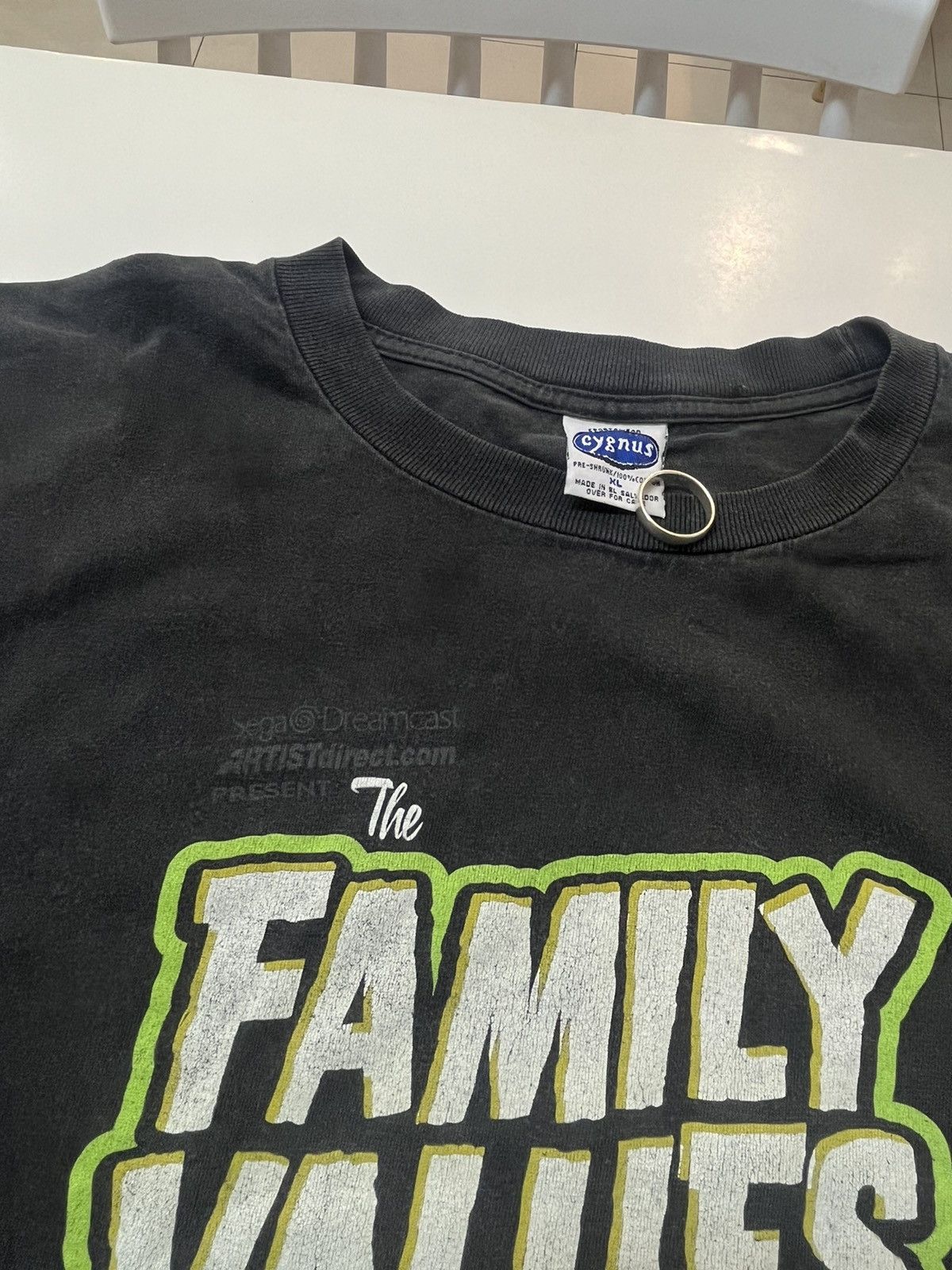 Band Tees Vintage The Family Values 1999 tour T-shirt Size US XL / EU 56 / 4 - 9 Thumbnail