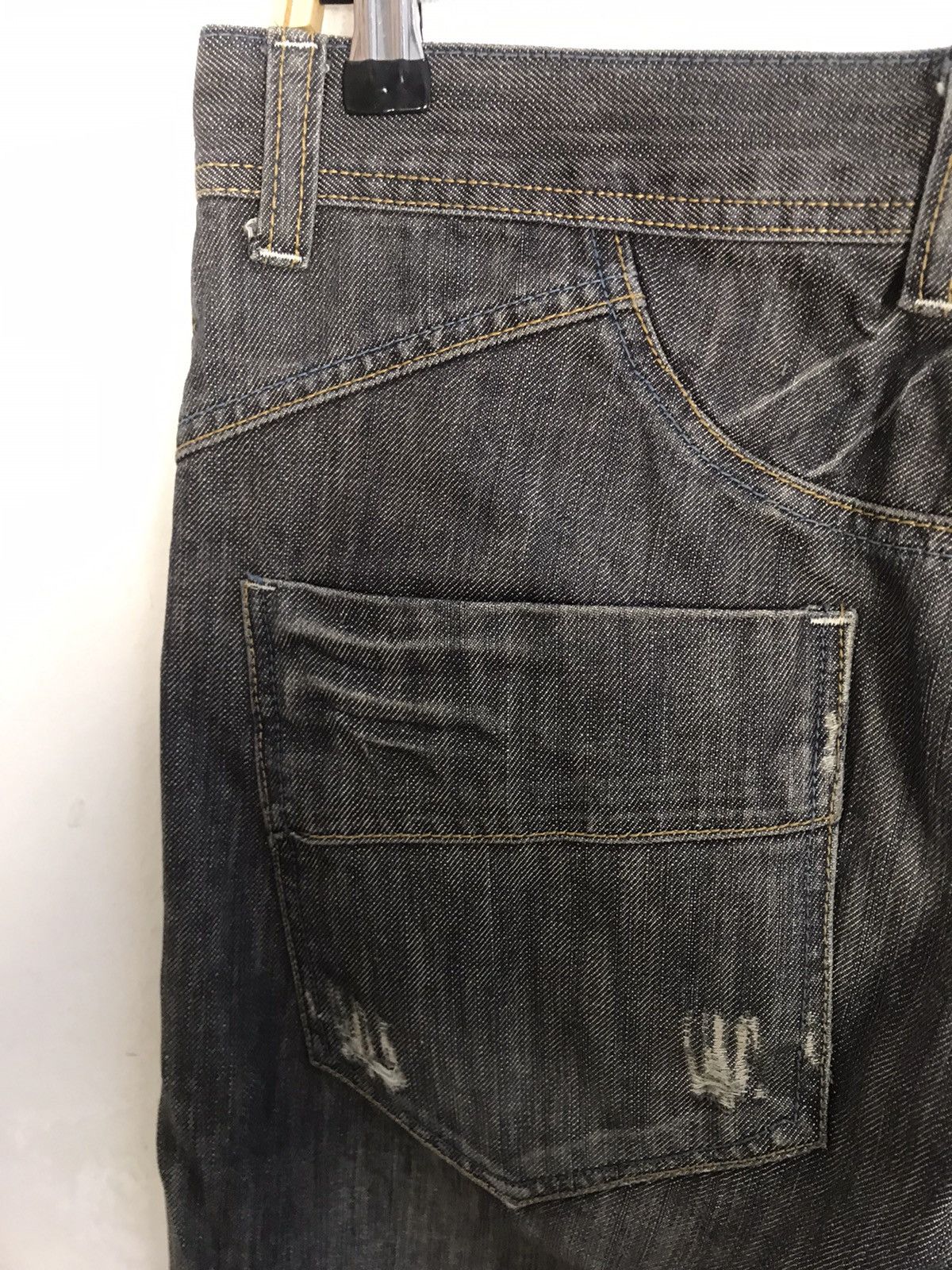 Dsquared2 Italian Designer Dsquared2 Black Denim Jeans Big Pocket Size US 31 - 6 Thumbnail