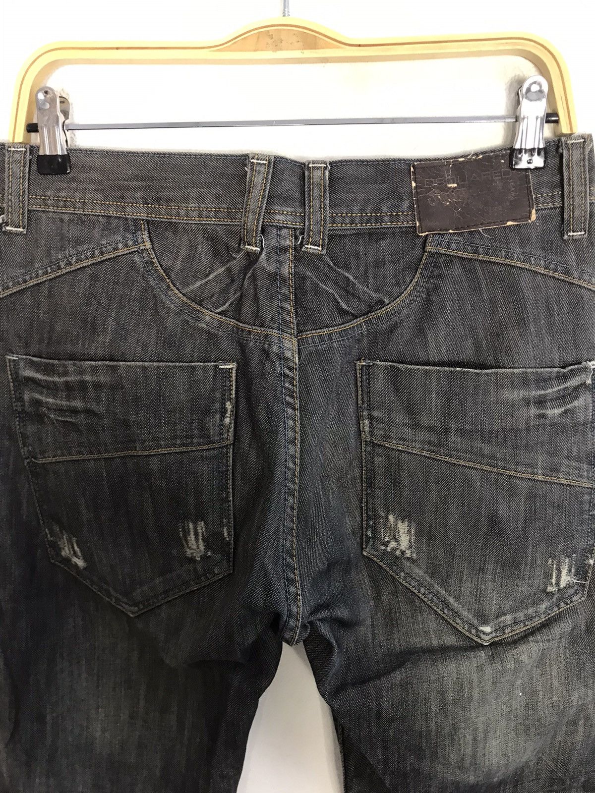Dsquared2 Italian Designer Dsquared2 Black Denim Jeans Big Pocket Size US 31 - 4 Thumbnail