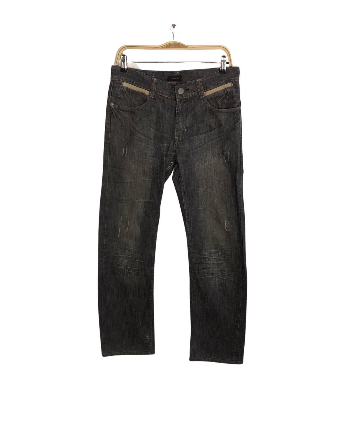 Dsquared2 Italian Designer Dsquared2 Black Denim Jeans Big Pocket Size US 31 - 1 Thumbnail