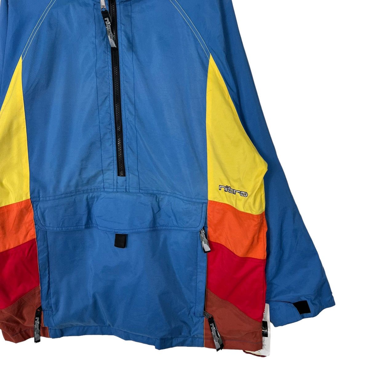 Japanese Brand 🔥 NITRO CUSTOM ELEMENTAL DIVISION BLOCK COLOR ANORAK JACKET Size US S / EU 44-46 / 1 - 4 Thumbnail