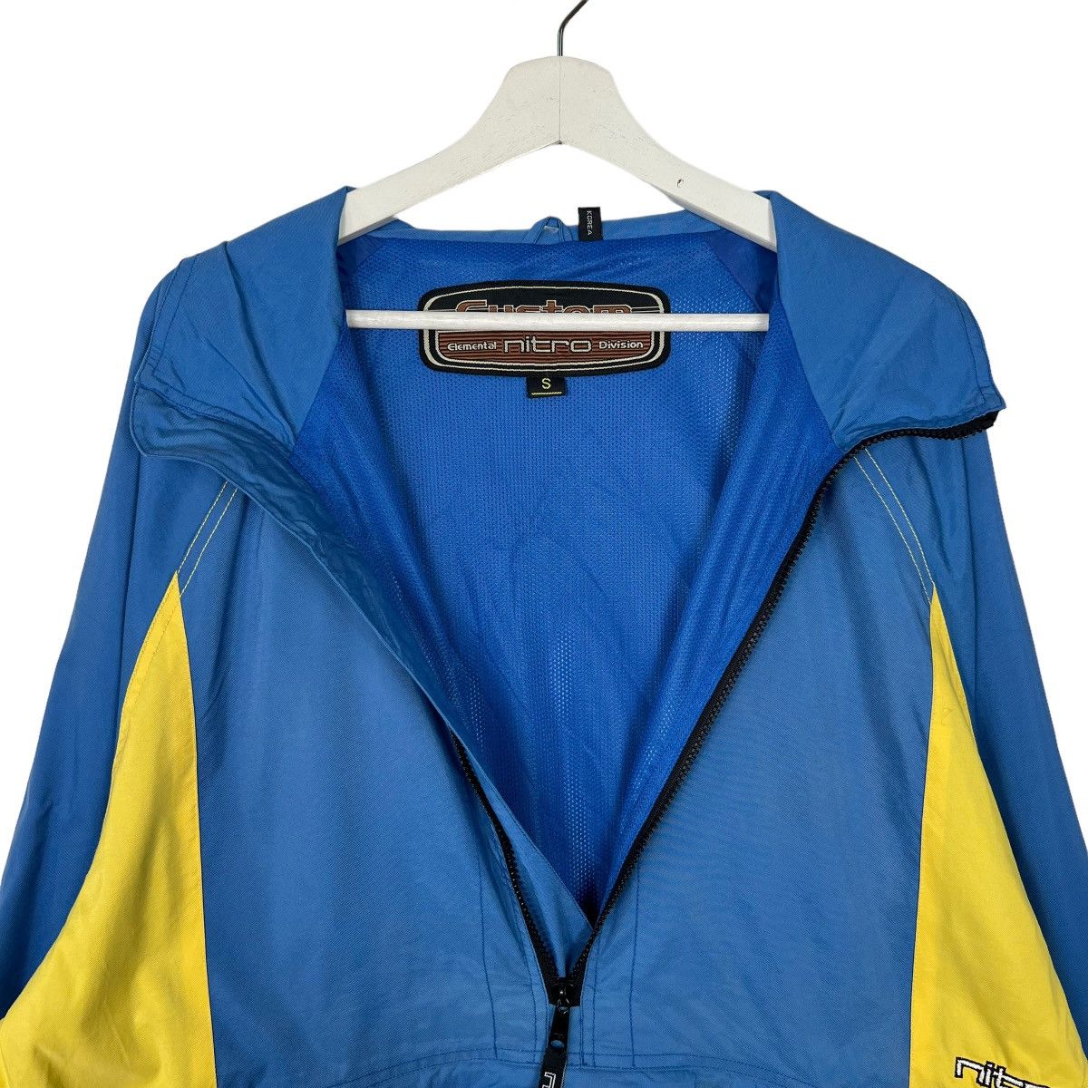 Japanese Brand 🔥 NITRO CUSTOM ELEMENTAL DIVISION BLOCK COLOR ANORAK JACKET Size US S / EU 44-46 / 1 - 6 Thumbnail