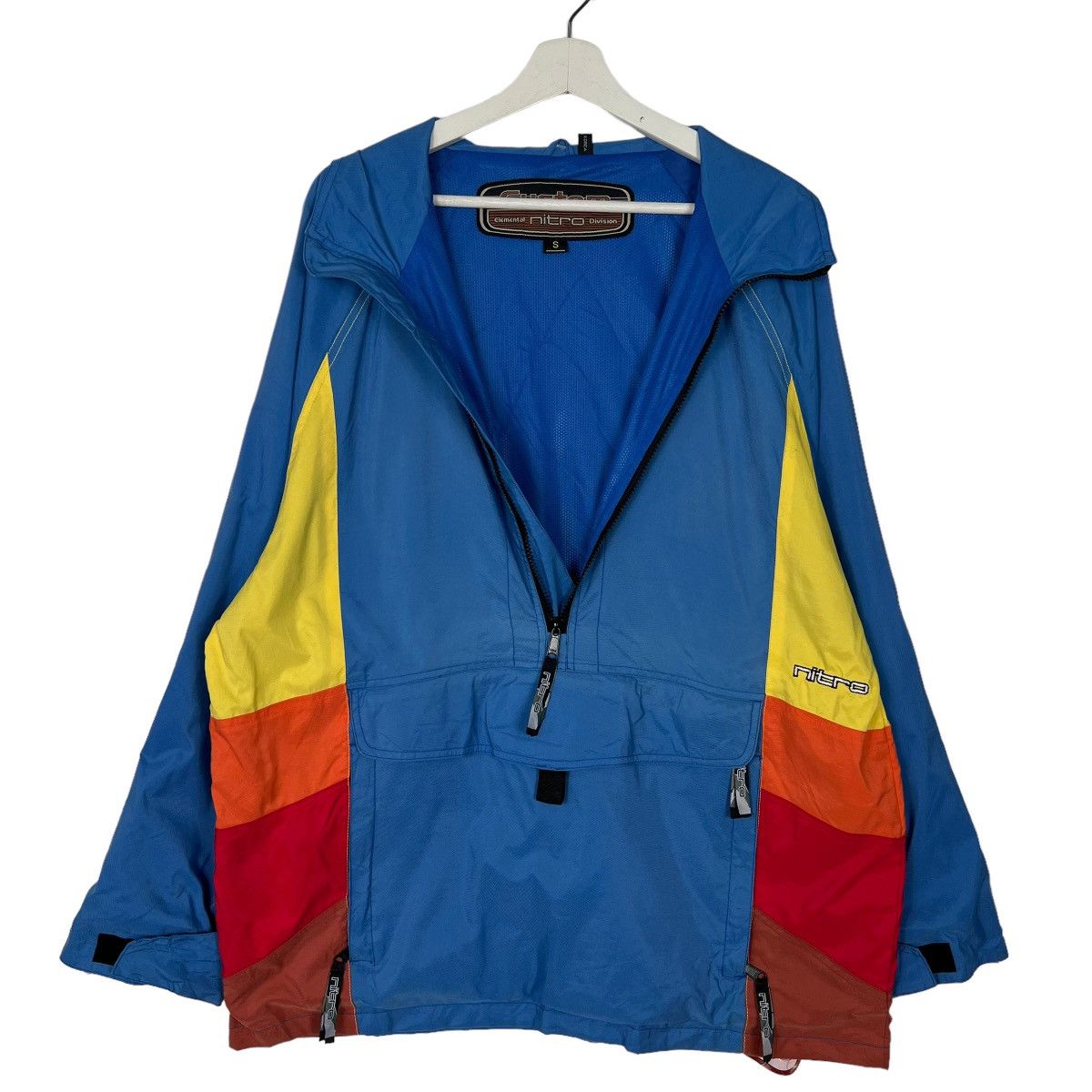 Japanese Brand 🔥 NITRO CUSTOM ELEMENTAL DIVISION BLOCK COLOR ANORAK JACKET Size US S / EU 44-46 / 1 - 5 Thumbnail