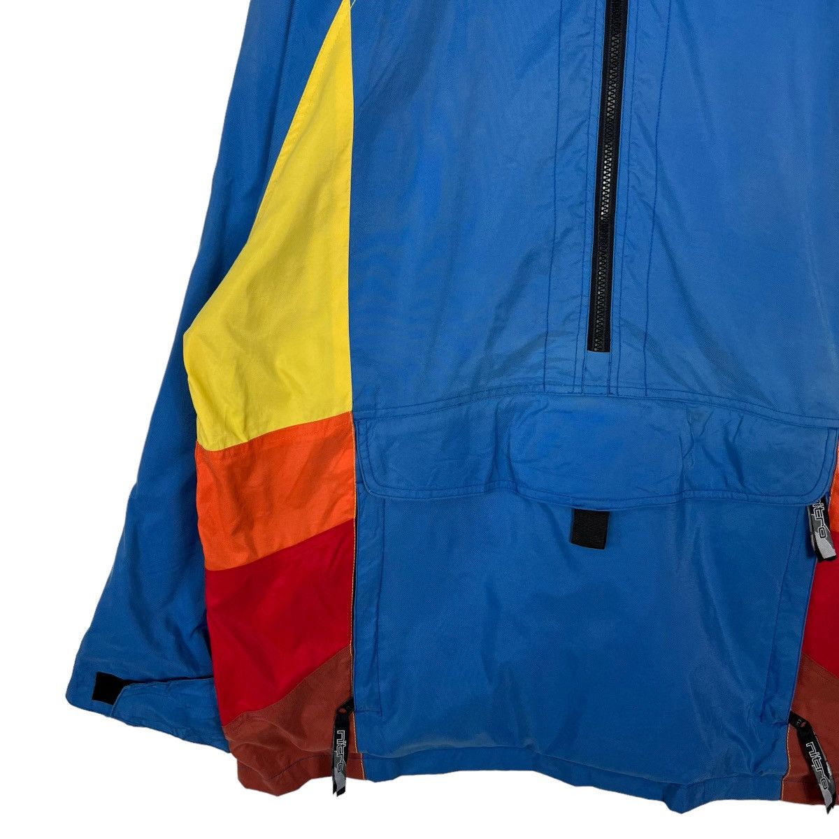 Japanese Brand 🔥 NITRO CUSTOM ELEMENTAL DIVISION BLOCK COLOR ANORAK JACKET Size US S / EU 44-46 / 1 - 2 Thumbnail