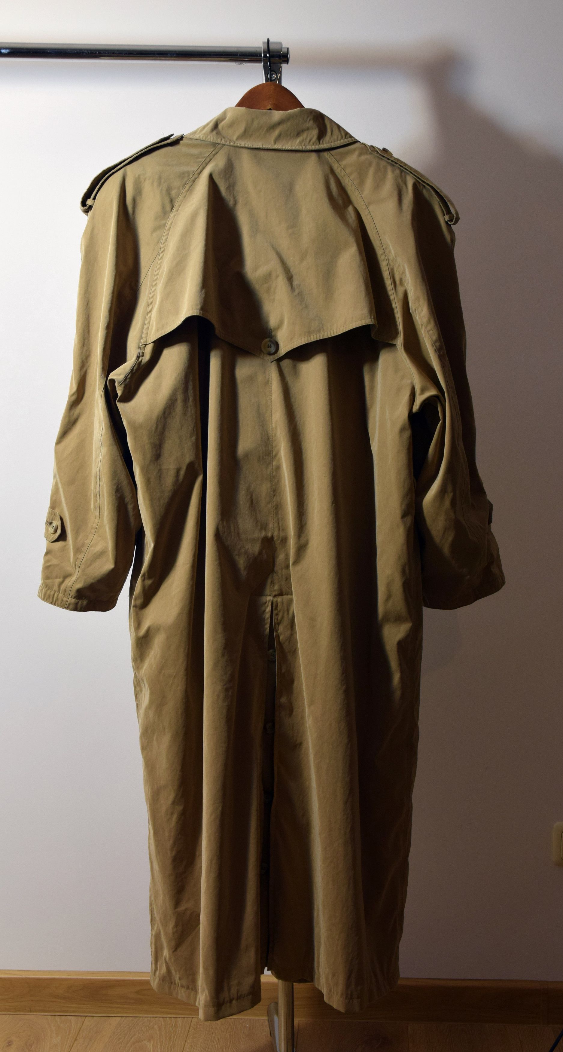 Aigner × Vintage 90s Etienne Aigner Trench Coat vintage DOUBLE BREASTEAD Size M / US 6-8 / IT 42-44 - 3 Thumbnail