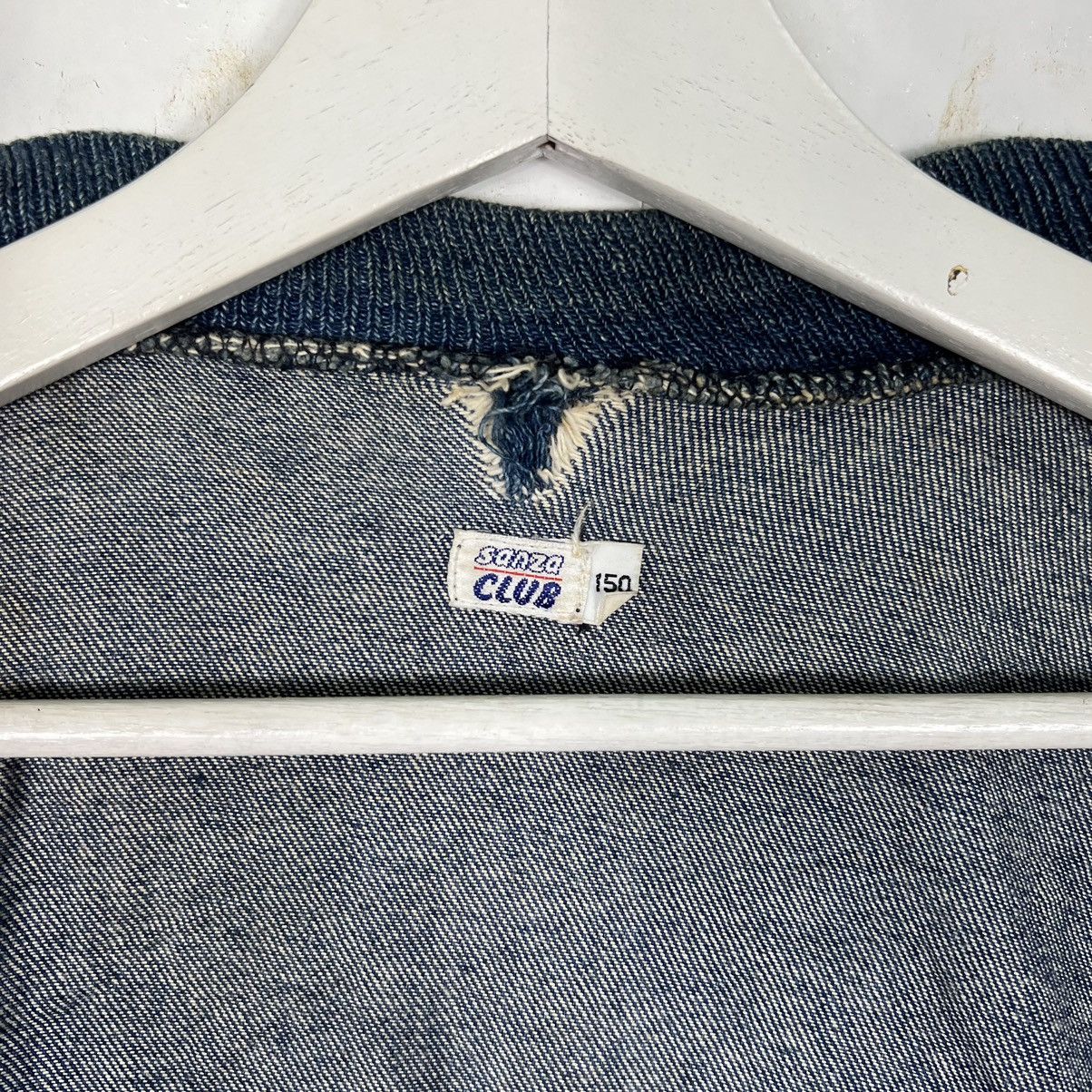 Japanese Brand 🔥 VINTAGE SANZA CLUB CARGO DENIM BOMBER JACKET Size US S / EU 44-46 / 1 - 9 Thumbnail