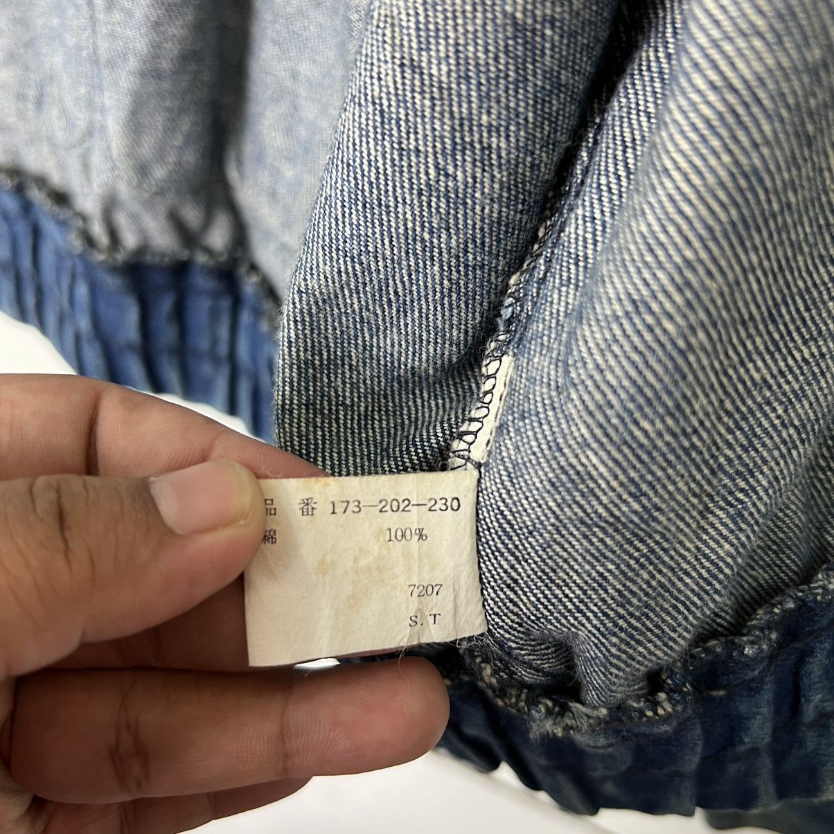 Japanese Brand 🔥 VINTAGE SANZA CLUB CARGO DENIM BOMBER JACKET Size US S / EU 44-46 / 1 - 10 Thumbnail