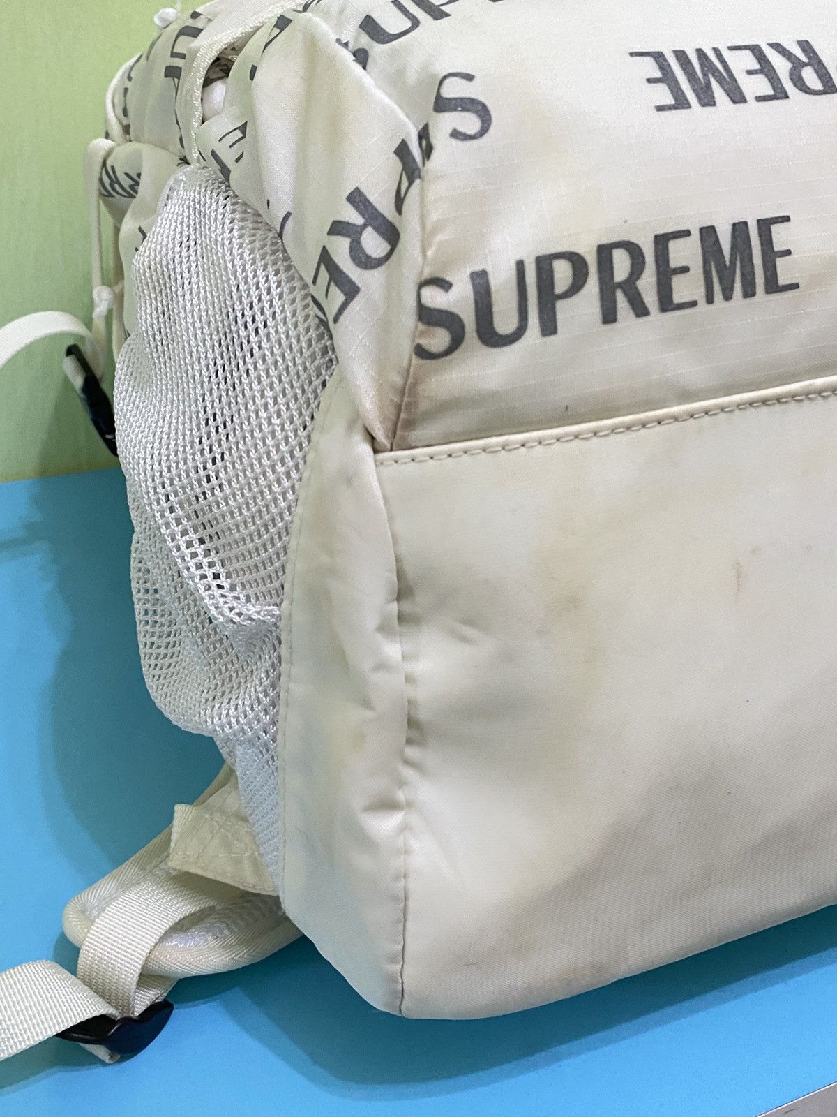 Supreme FW 16 3M Reflective Repeat Backpack