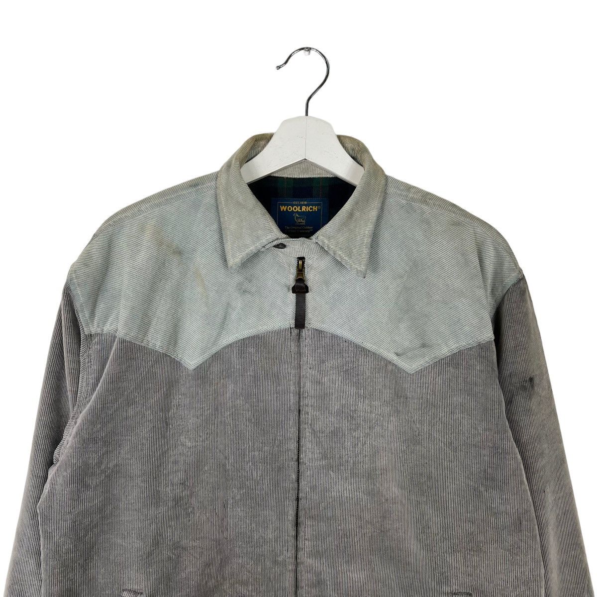 Woolrich Woolen Mills 🔥 WOOLRICH CORDUROY PLAID LINING WESTERN JACKET Size US M / EU 48-50 / 2 - 3 Thumbnail