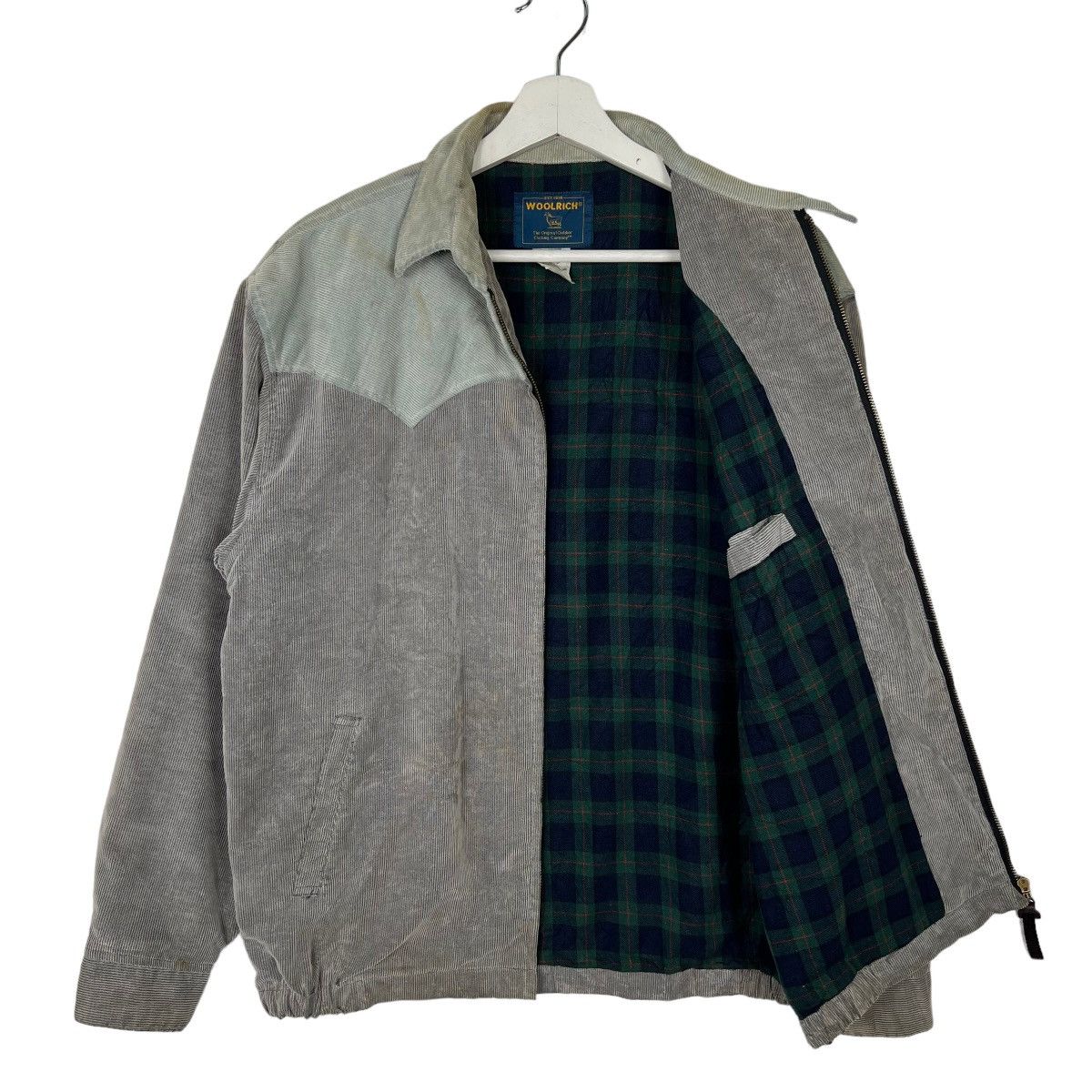 Woolrich Woolen Mills 🔥 WOOLRICH CORDUROY PLAID LINING WESTERN JACKET Size US M / EU 48-50 / 2 - 4 Thumbnail