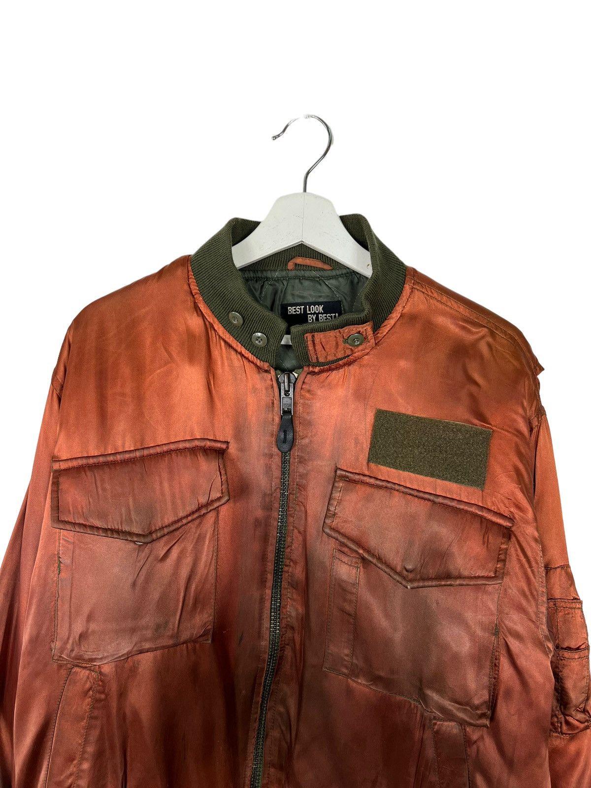 Japanese Brand 🔥 VINTAGE RIOT BEST LOOK CARGO BOMBER JACKET JACKET Size US M / EU 48-50 / 2 - 3 Thumbnail