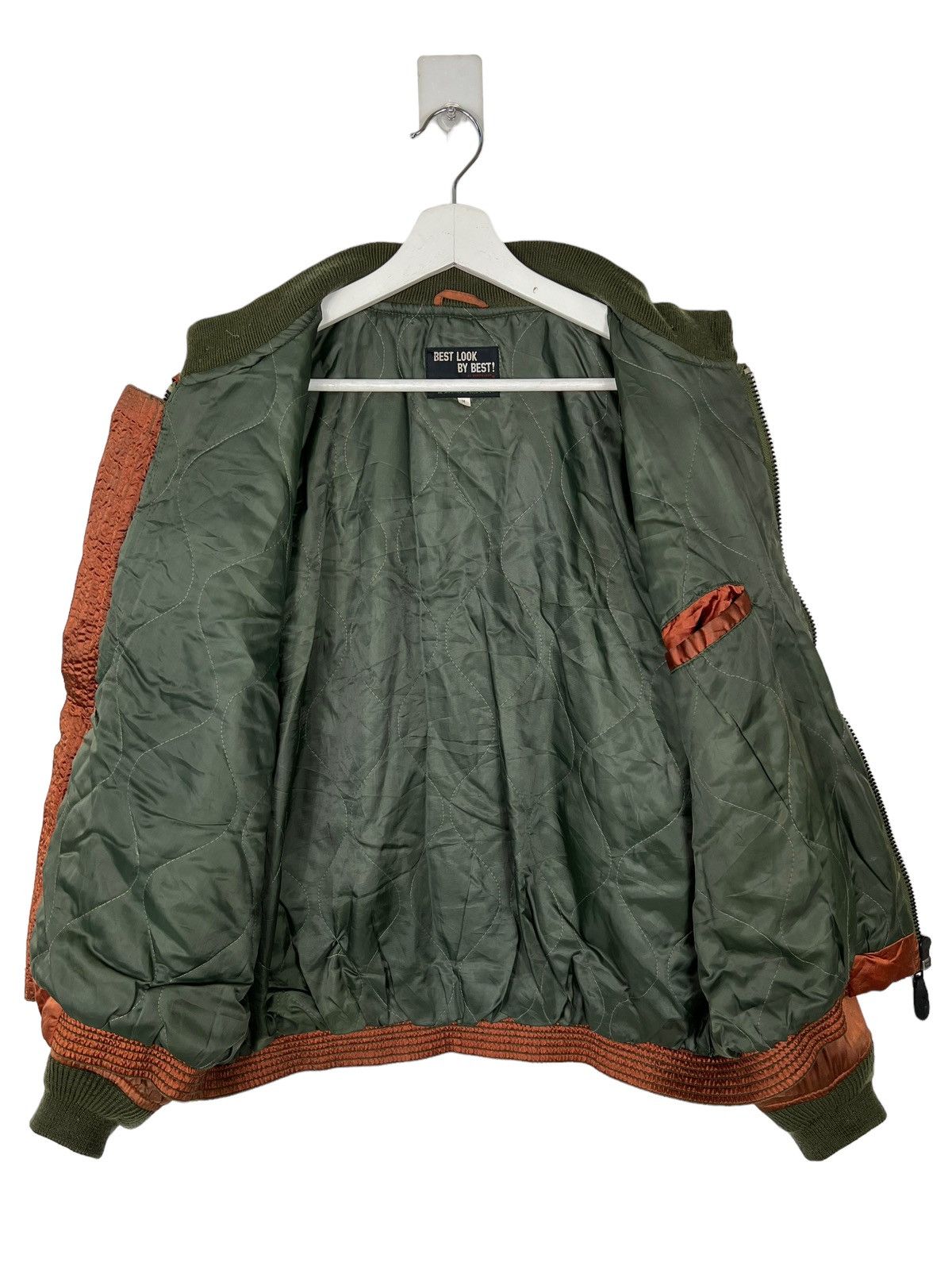 Japanese Brand 🔥 VINTAGE RIOT BEST LOOK CARGO BOMBER JACKET JACKET Size US M / EU 48-50 / 2 - 5 Thumbnail