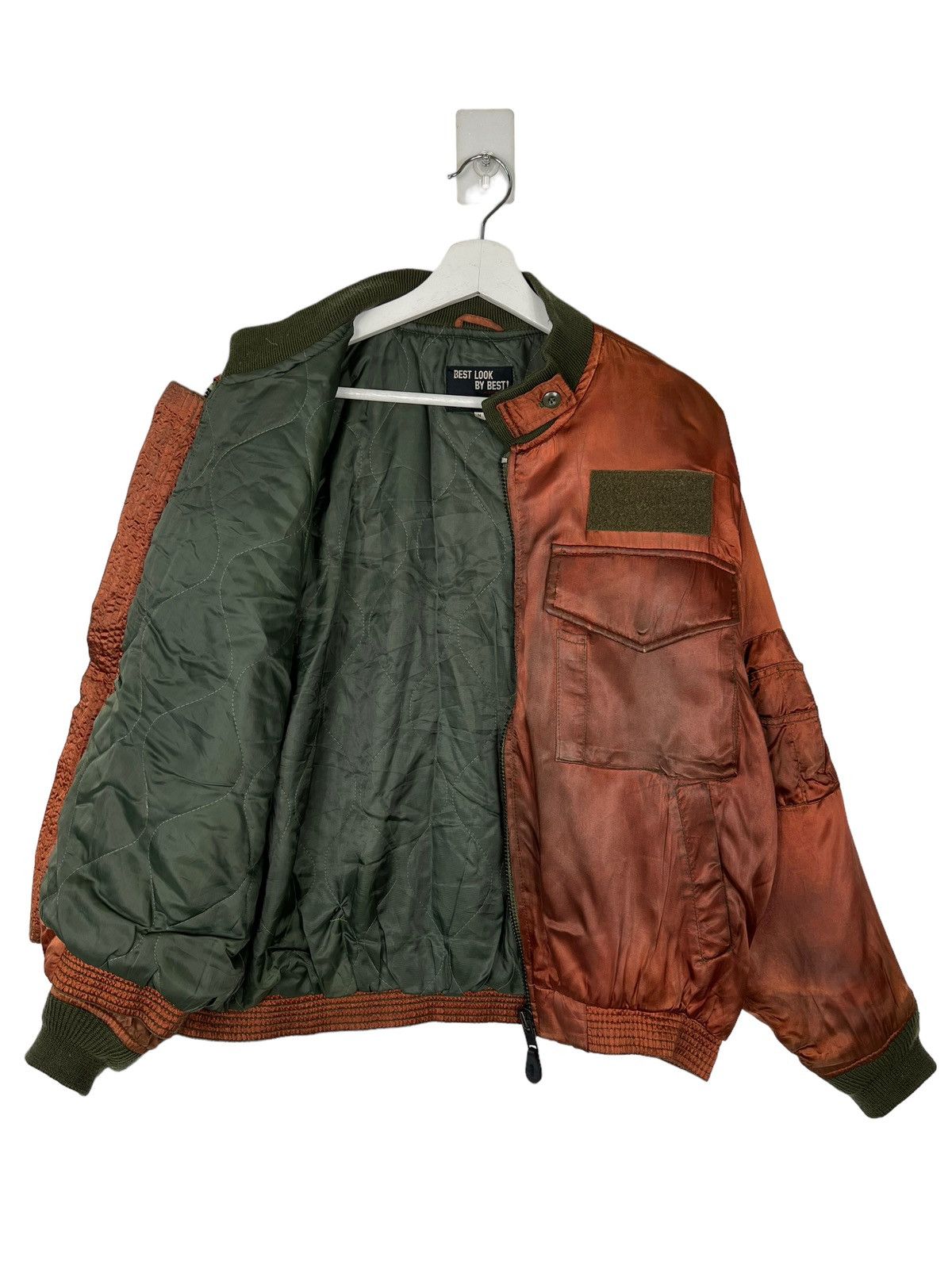 Japanese Brand 🔥 VINTAGE RIOT BEST LOOK CARGO BOMBER JACKET JACKET Size US M / EU 48-50 / 2 - 4 Thumbnail