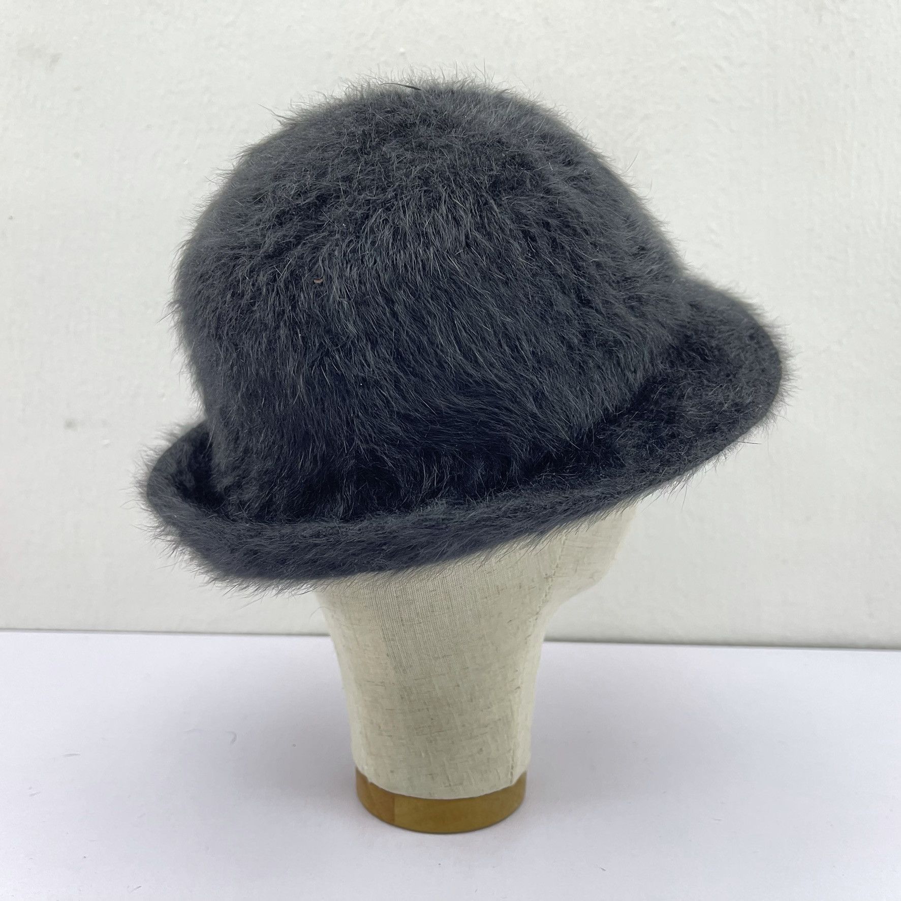 Other Unknown Fur Design Black Bucket Hats-BH3040 Size ONE SIZE - 4 Thumbnail