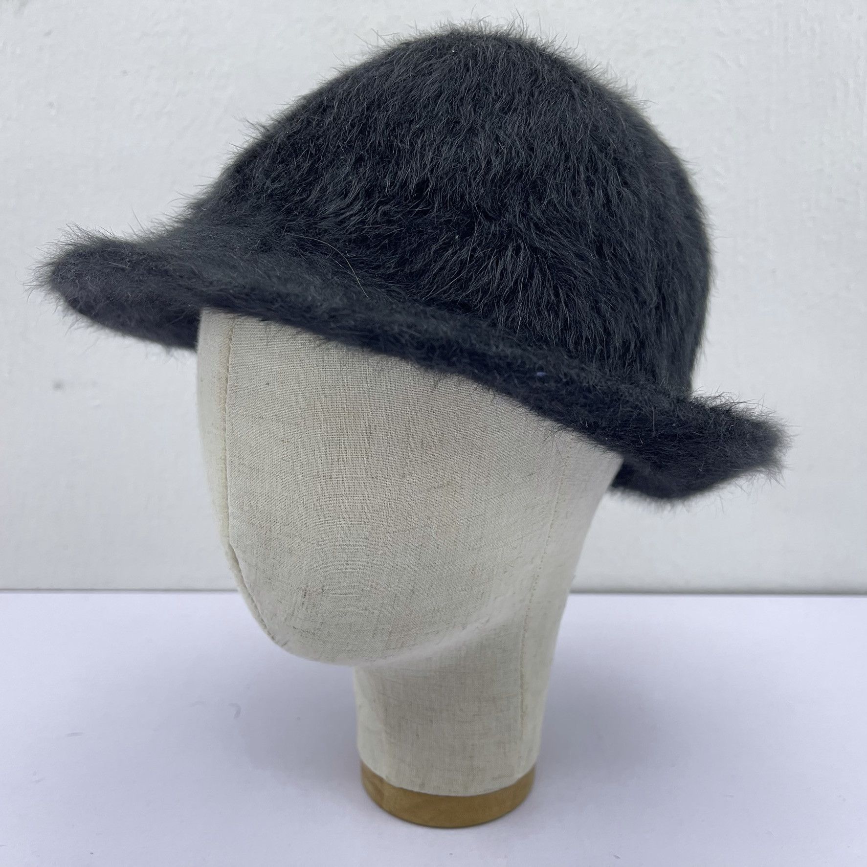 Other Unknown Fur Design Black Bucket Hats-BH3040 Size ONE SIZE - 2 Thumbnail