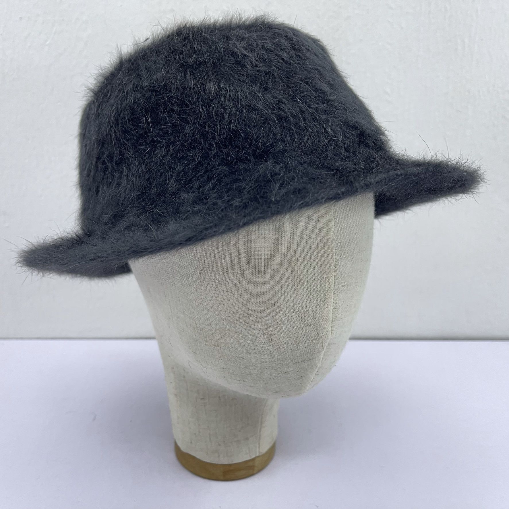 Other Unknown Fur Design Black Bucket Hats-BH3040 Size ONE SIZE - 3 Thumbnail
