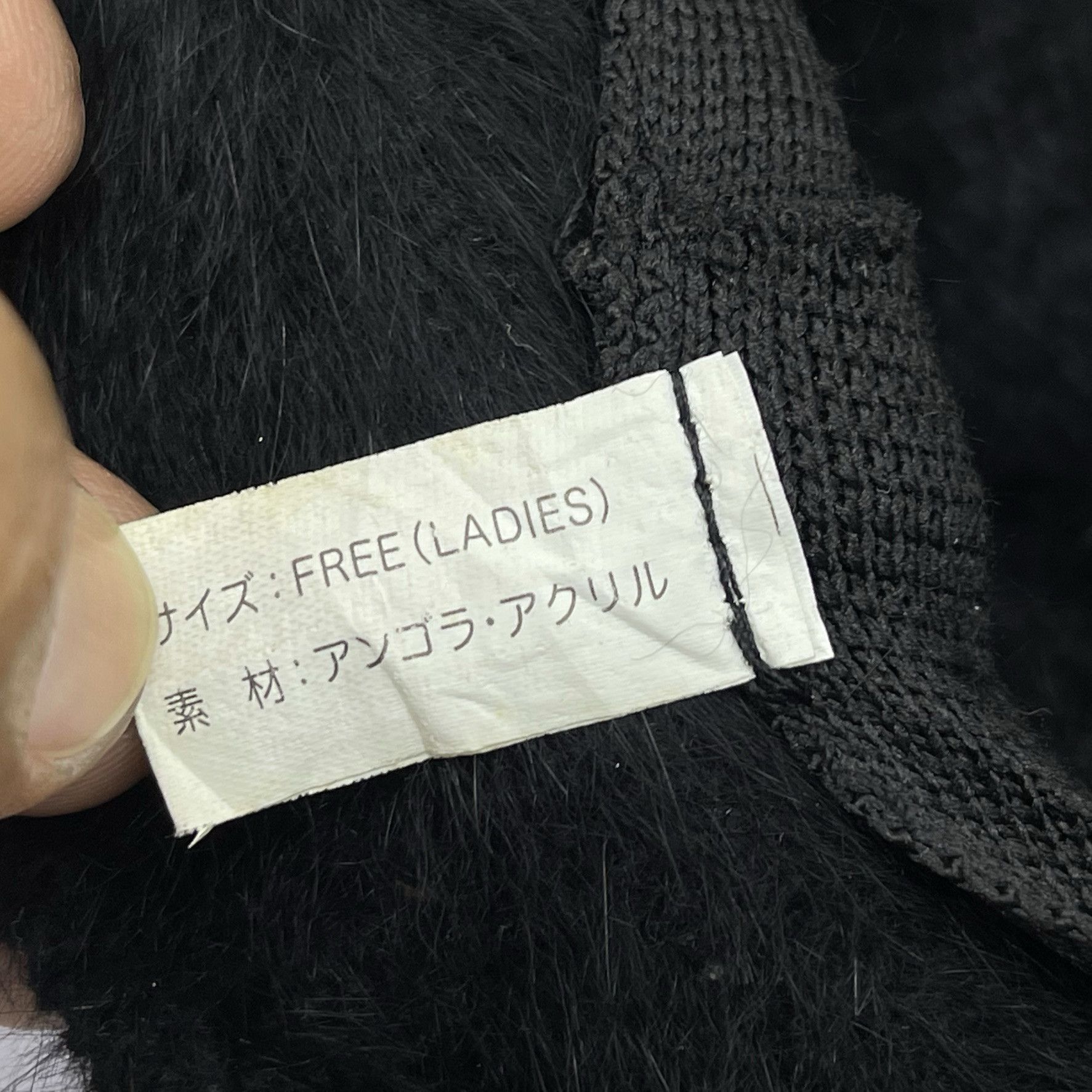 Other Unknown Fur Design Black Bucket Hats-BH3040 Size ONE SIZE - 6 Thumbnail