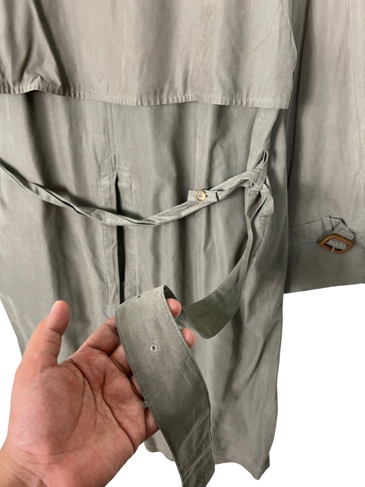 Burberry 🔥 BURBERRYS LONDON NOVA CHECK TRENCH COAT MADE IN ENGLAND Size US L / EU 52-54 / 3 - 7 Thumbnail