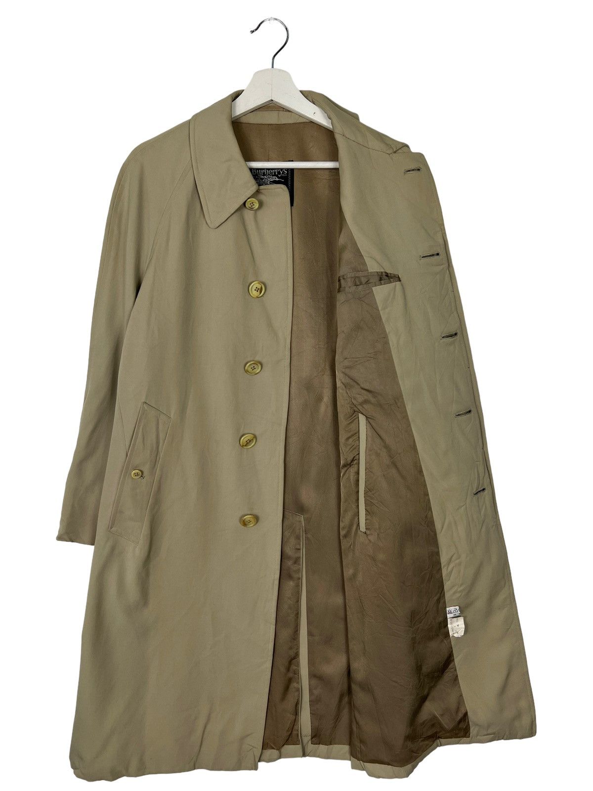 Burberry × Burberry Prorsum × Vintage 🔥 VINTAGE BURBERRYS LONDON ENGLAND TRENCH COAT Size US S / EU 44-46 / 1 - 4 Thumbnail