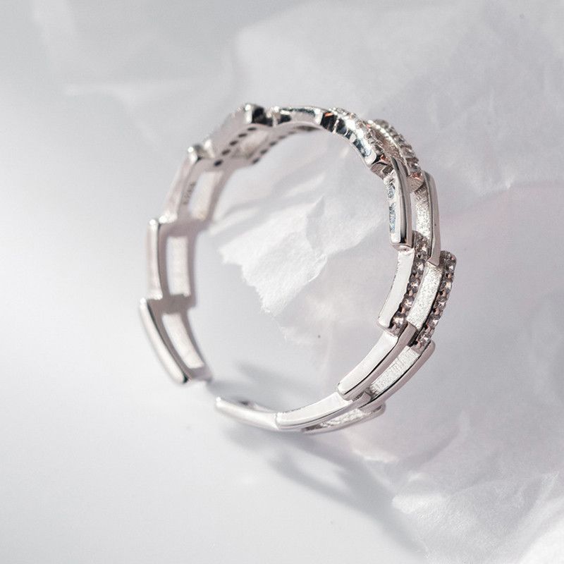 Jewelry Elegant Hollow Rings Size ONE SIZE - 1 Thumbnail