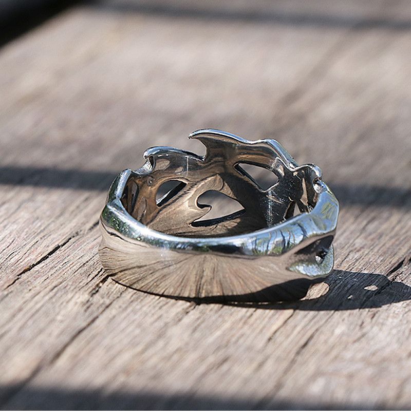 Jewelry Elegant Hollow Rings Size ONE SIZE - 2 Thumbnail