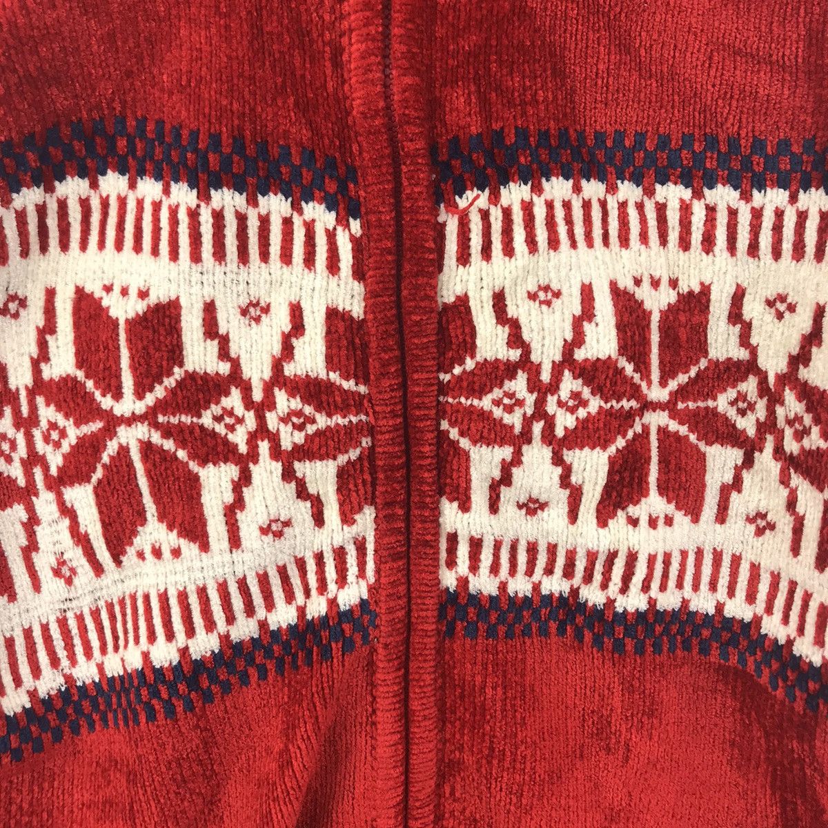 Vintage Vintage HIT MAKER Native Navajo Aztec Print Red Sweater Size US L / EU 52-54 / 3 - 3 Thumbnail