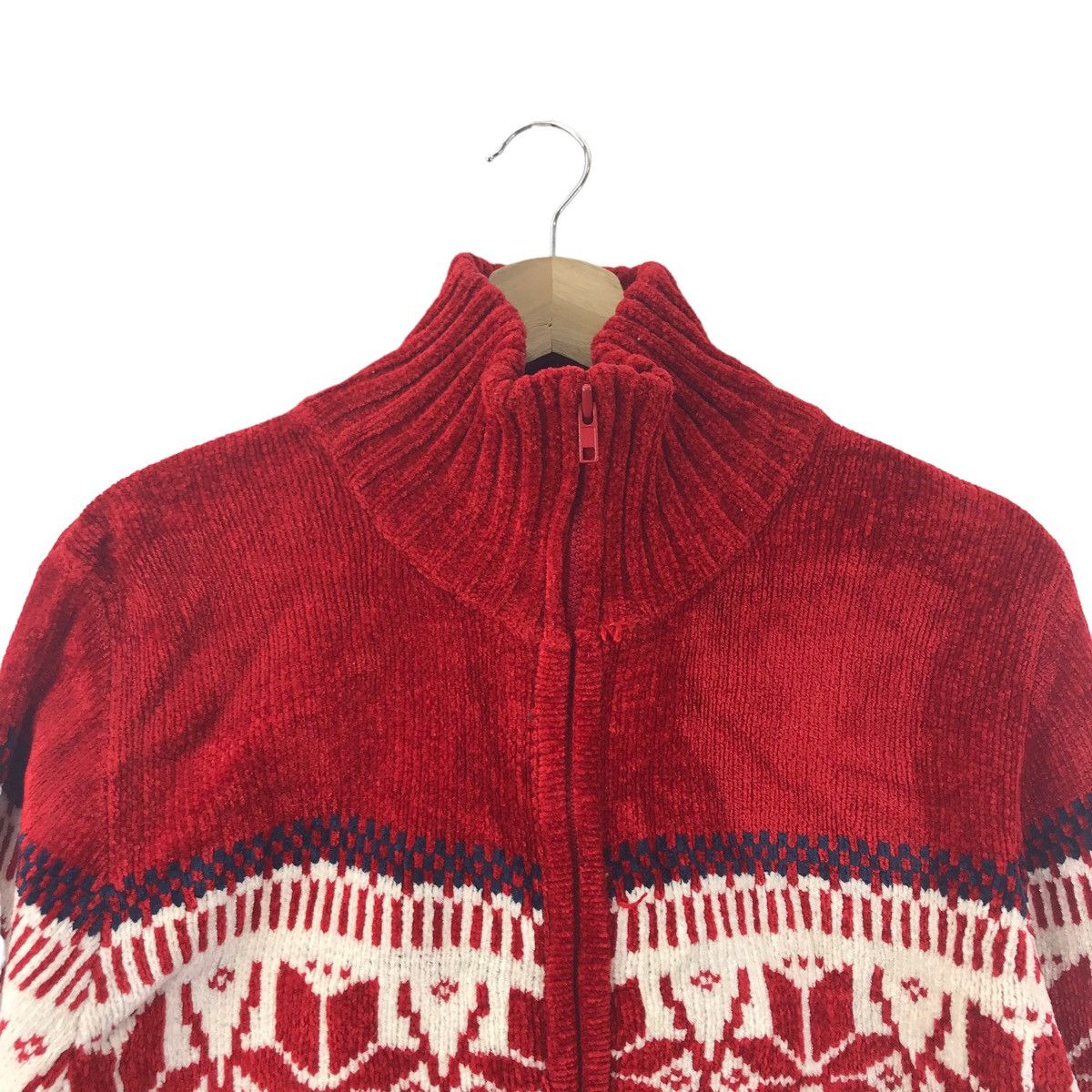 Vintage Vintage HIT MAKER Native Navajo Aztec Print Red Sweater Size US L / EU 52-54 / 3 - 2 Thumbnail