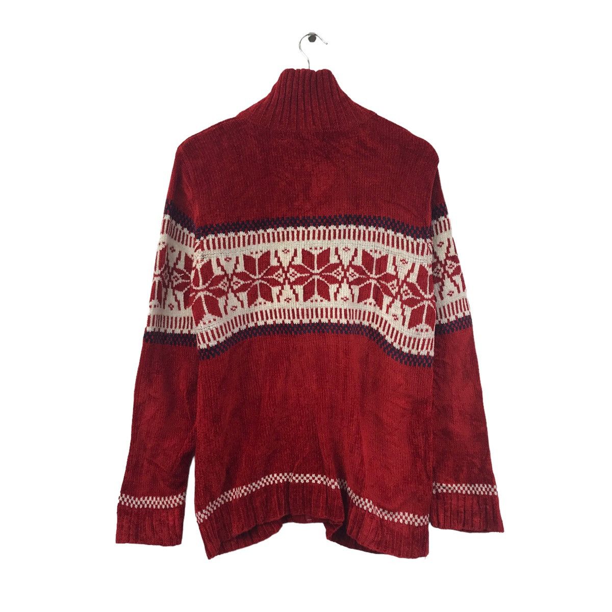 Vintage Vintage HIT MAKER Native Navajo Aztec Print Red Sweater Size US L / EU 52-54 / 3 - 7 Thumbnail