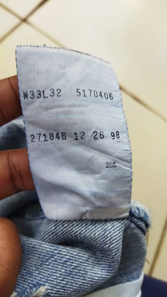Other 🔥ITS HOT🔥LEVIS DISTRESSED CUSTOM SHASHIKO Size US 32 / EU 48 - 6 Thumbnail