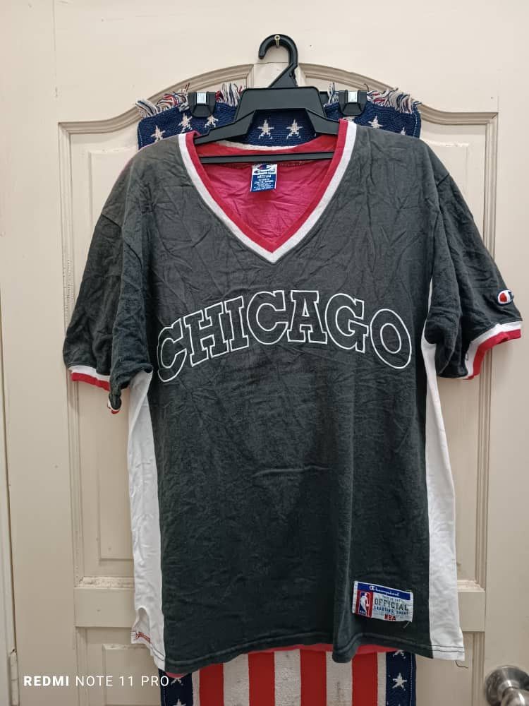 Champion × NBA × Vintage VINTAGE CHICAGO BULLS/CHAMPION Rodman Jordan Size US M / EU 48-50 / 2 - 1 Thumbnail
