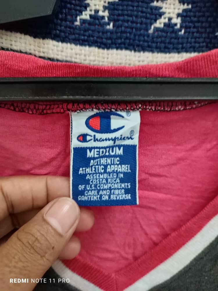 Champion × NBA × Vintage VINTAGE CHICAGO BULLS/CHAMPION Rodman Jordan Size US M / EU 48-50 / 2 - 2 Thumbnail