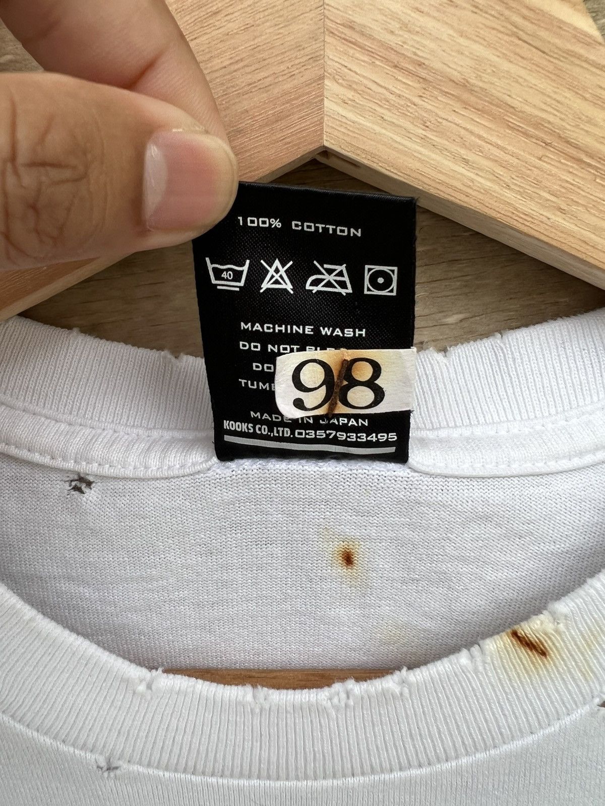 Number (N)ine Vintage Number Nine Distressed Size US S / EU 44-46 / 1 - 8 Thumbnail