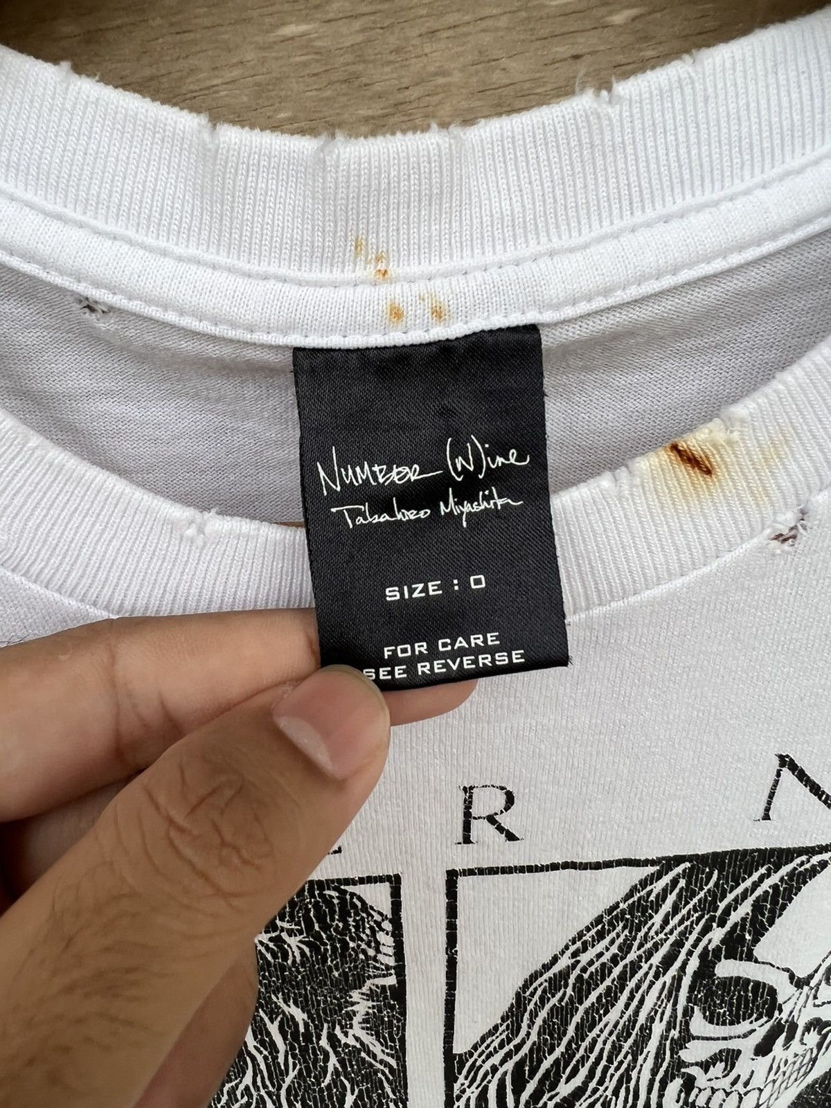 Number (N)ine Vintage Number Nine Distressed Size US S / EU 44-46 / 1 - 7 Thumbnail
