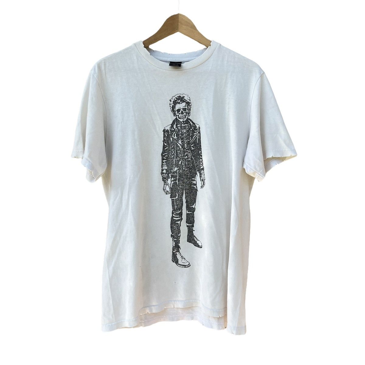 image of Number N Ine Vintage Number (N)Ine in White, Men's (Size Medium)