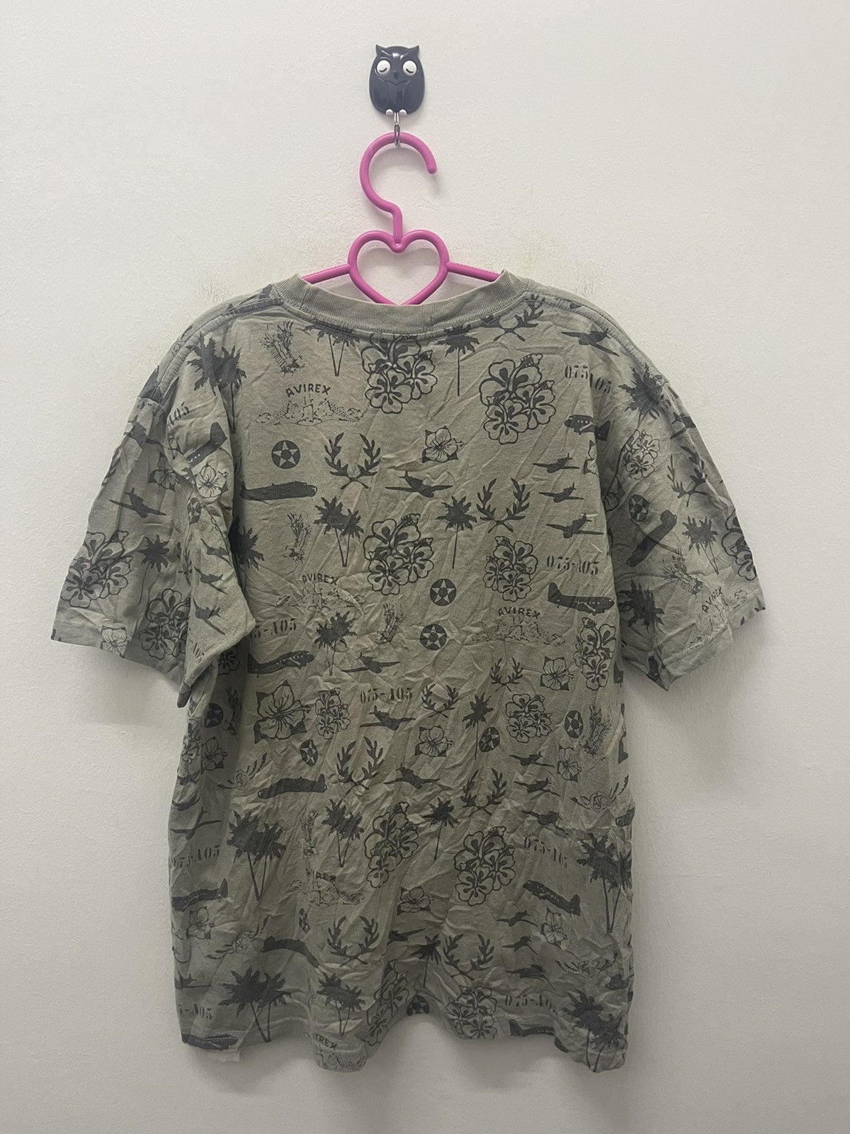 Avirex Rare Vintage AVIREX 075-A05 Spell Out Full All Over Size US M / EU 48-50 / 2 - 5 Thumbnail