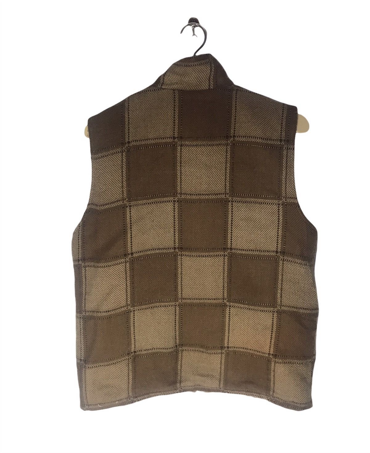 Other Unbrand sleeveless zipper plaid wool jacket Size US M / EU 48-50 / 2 - 2 Thumbnail
