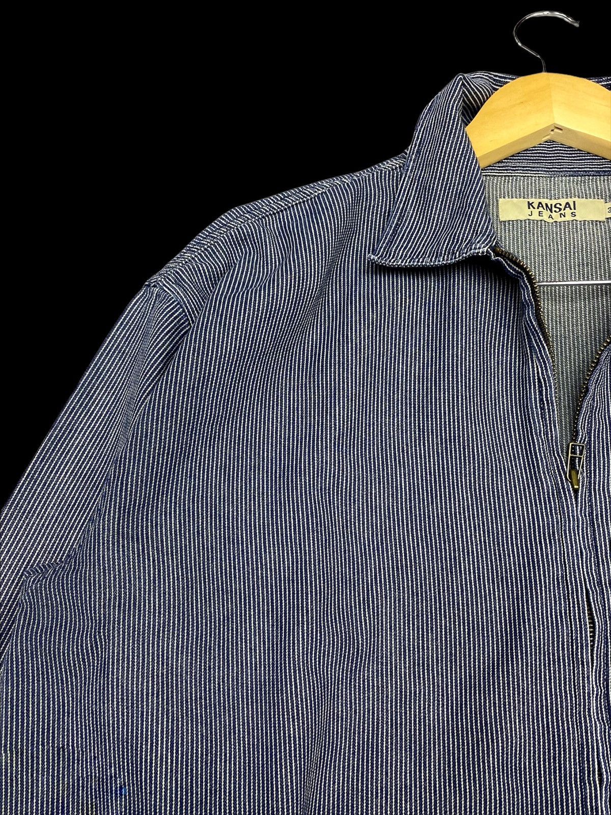 Kansai Yamamoto VINTAGE KANSAI JEANS LIGHT JACKET Size US L / EU 52-54 / 3 - 9 Thumbnail