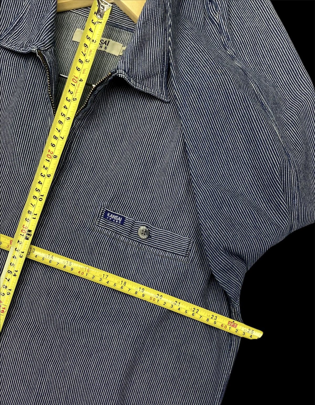 Kansai Yamamoto VINTAGE KANSAI JEANS LIGHT JACKET Size US L / EU 52-54 / 3 - 19 Thumbnail