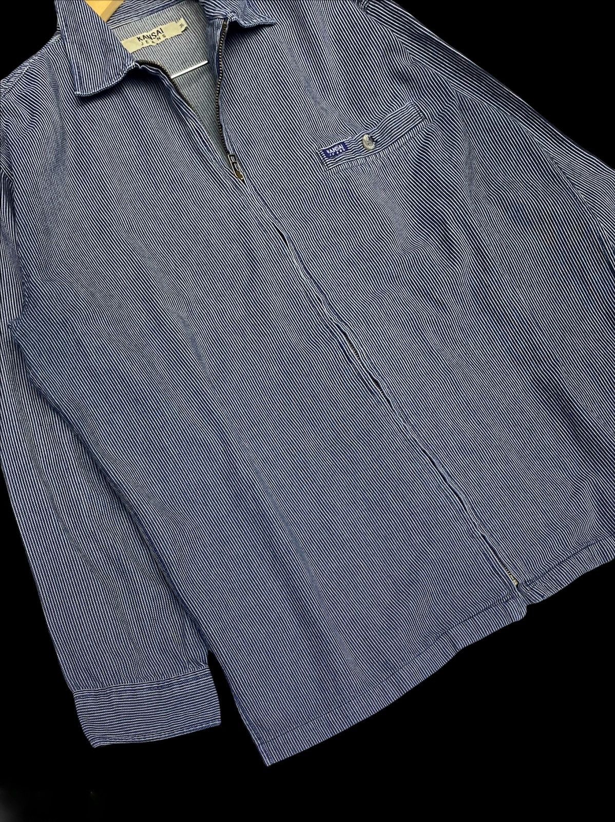 Kansai Yamamoto VINTAGE KANSAI JEANS LIGHT JACKET Size US L / EU 52-54 / 3 - 11 Thumbnail