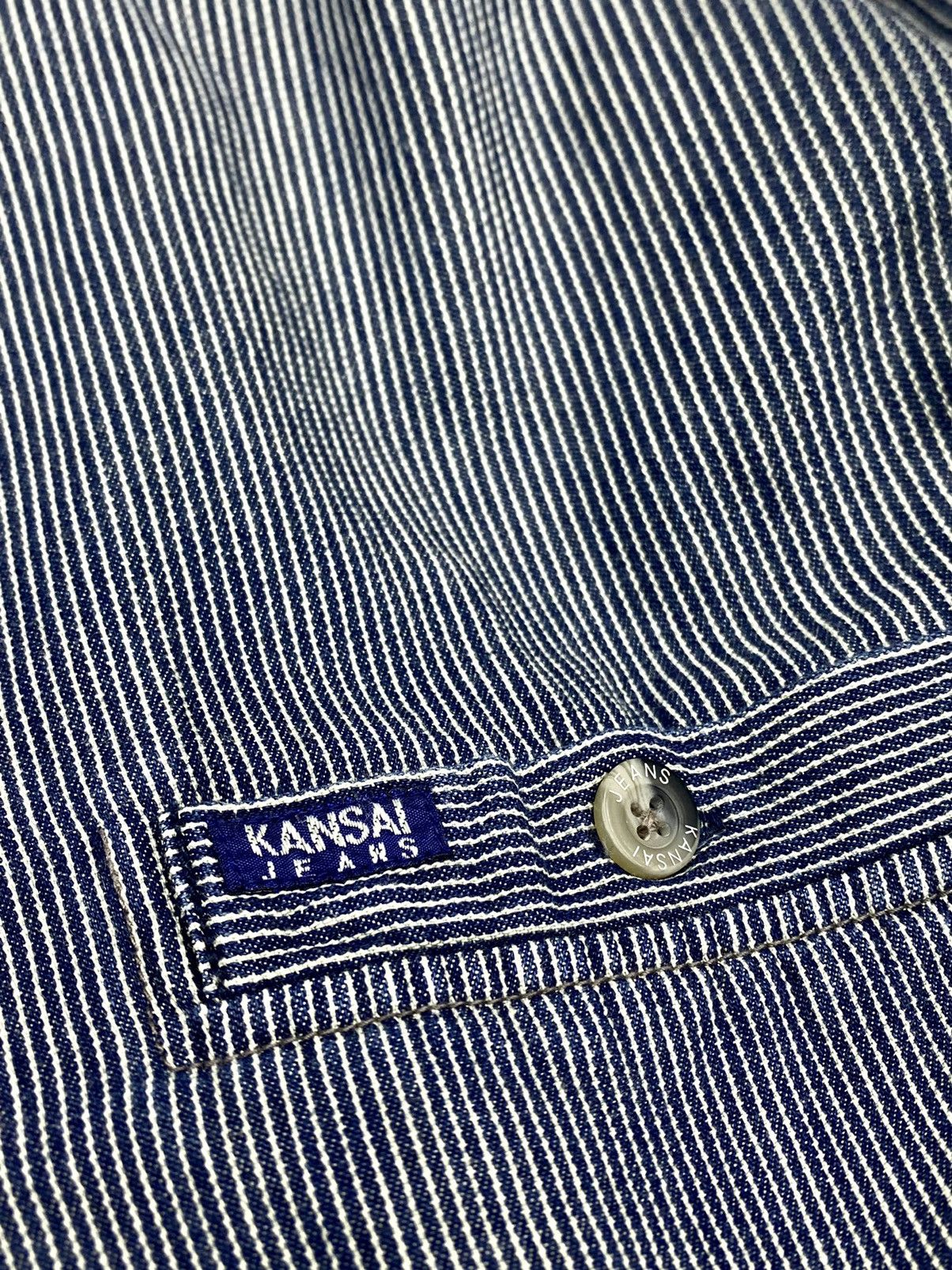 Kansai Yamamoto VINTAGE KANSAI JEANS LIGHT JACKET Size US L / EU 52-54 / 3 - 7 Thumbnail