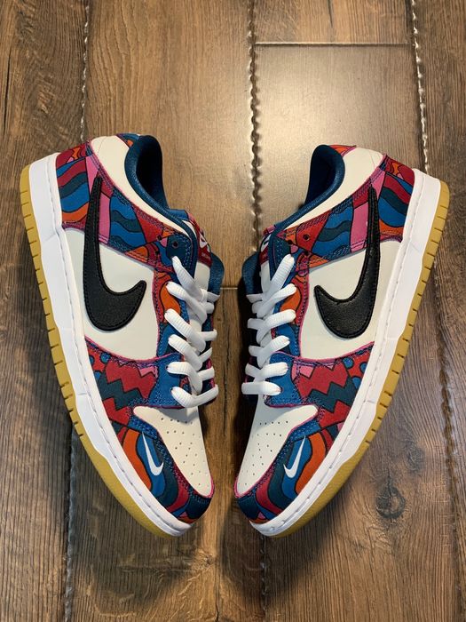 Nike Nike Dunk Low Pro SB Parra Abstract Art Size US 11 / EU 44 - 2 Preview