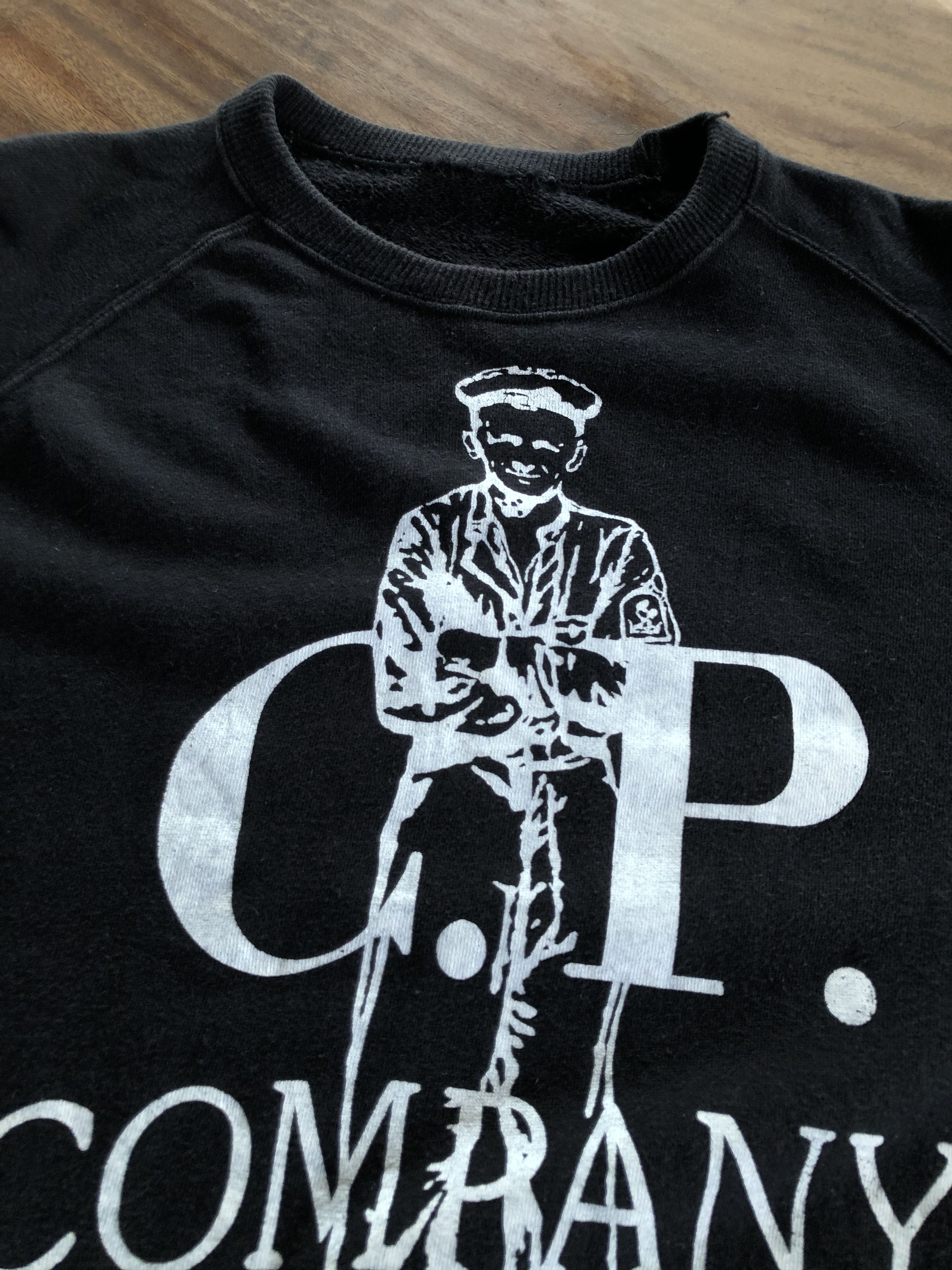 C.P. Company RARE🔥VINTAGE C.P. COMPANY LOGO SWEATSHIRT MADE IN JAPAN Size US M / EU 48-50 / 2 - 10 Thumbnail