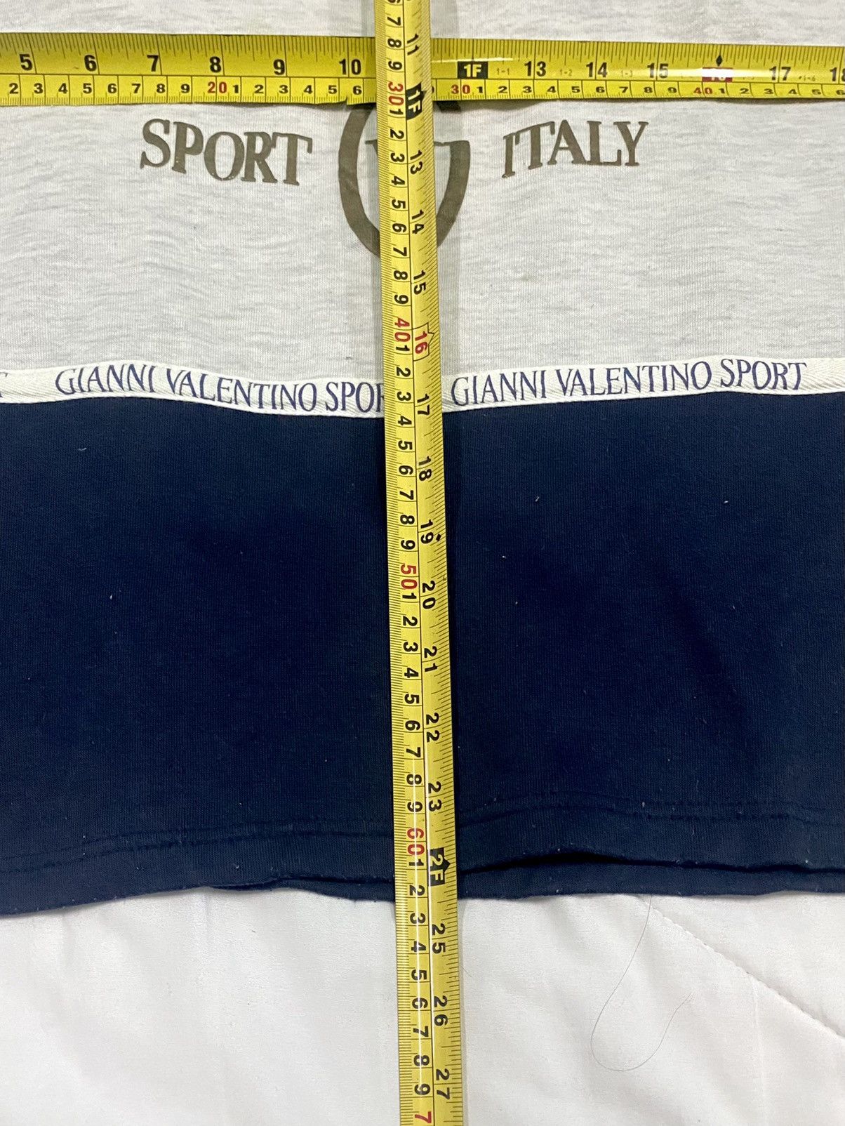 Gianni Valentino × Valentino VTG GIANNI VALENTINO ITLY SPORT SPELOUT BIG LOGO SWEATSHIRT Size US M / EU 48-50 / 2 - 16 Thumbnail