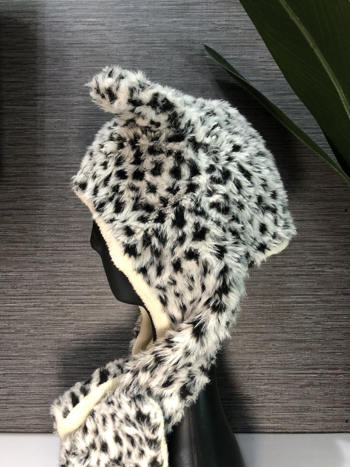 Vintage Snow Leopards Minky Belaro Hat Cap Size ONE SIZE - 2 Thumbnail