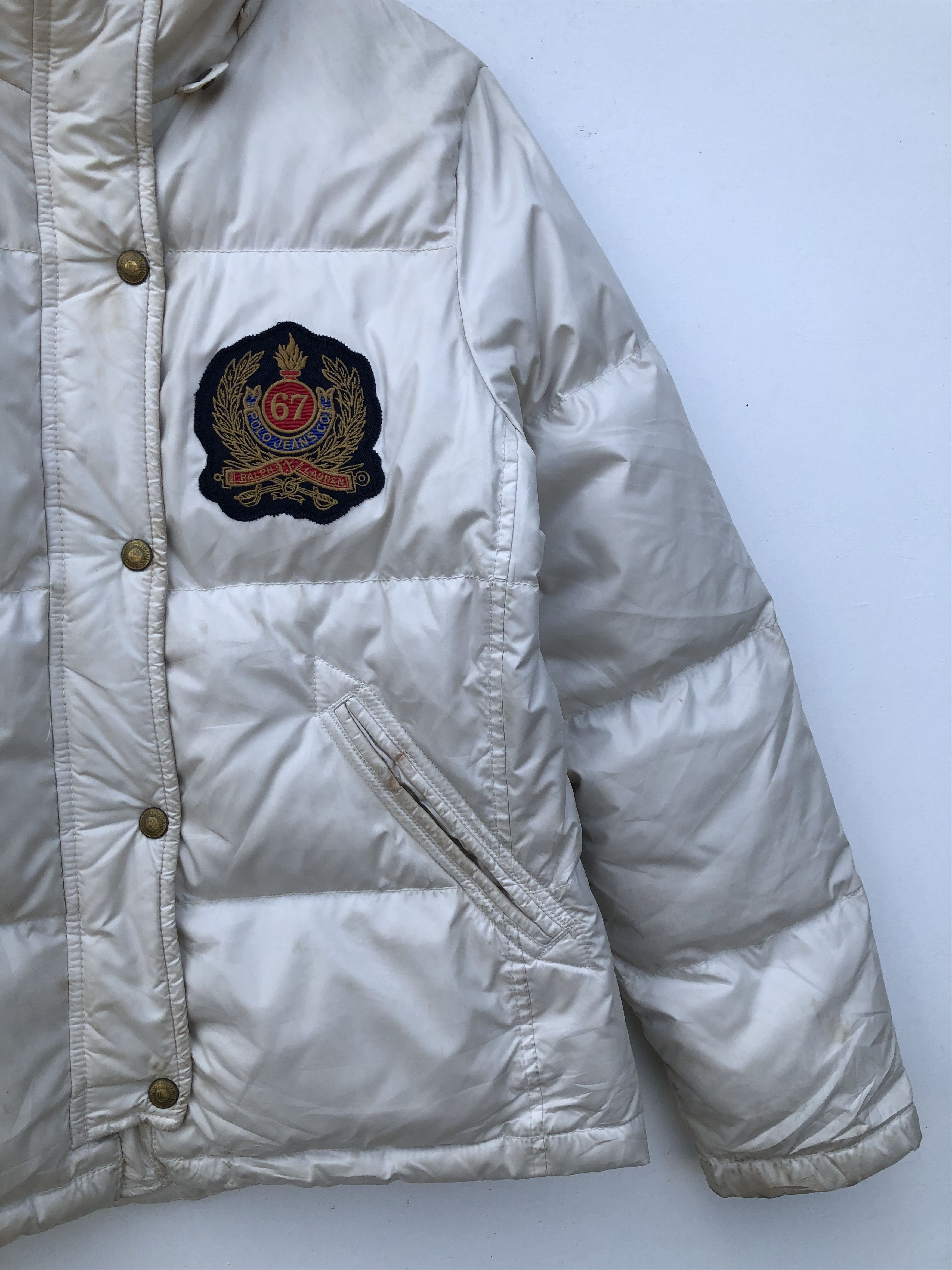 Polo Ralph Lauren VINTAGE POLO JEANS SHORT PUFFER JACKET Size M / US 6-8 / IT 42-44 - 5 Thumbnail