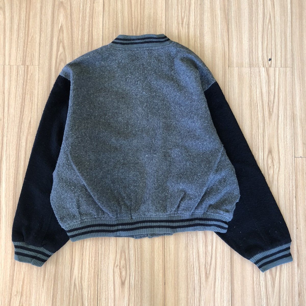 Japanese Brand 🔥VINTAGE CATS LEAGUE VARSITY BOMBER JACKET Size US M / EU 48-50 / 2 - 6 Thumbnail