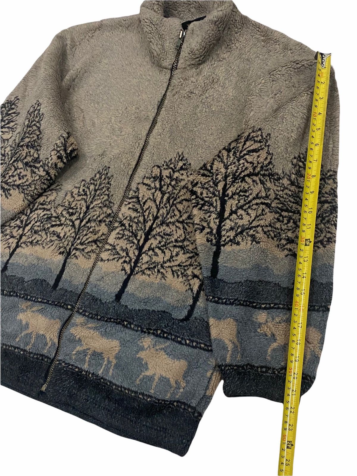 Marshall Artist VINTAGE PRINTED FLEECE by MARSHLANDS CANADA FULLZIP Size US M / EU 48-50 / 2 - 20 Thumbnail